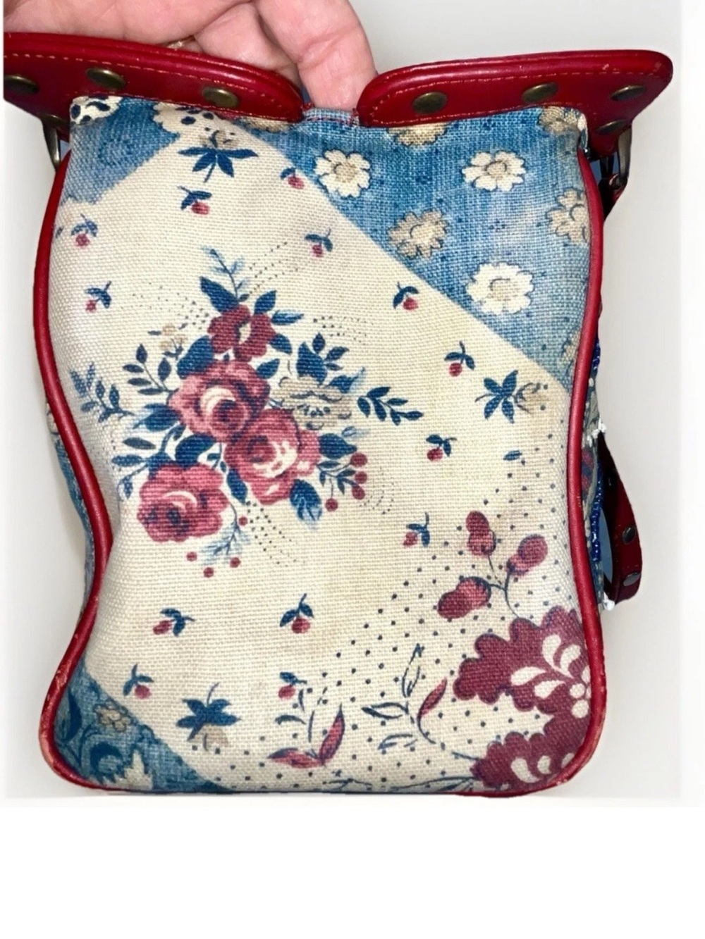 RARE Isabella Fiore Marrakesh Beaded Patchwork Shoulder Handbag With Dust Bag - Picture 3 of 16